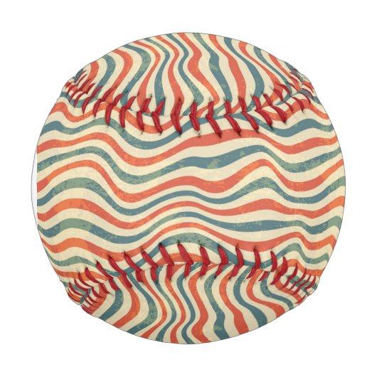 Streifenmuster Baseball (Vorderseite)