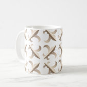 Streifenmuster der Lilie Kaffeetasse (Vorderseite Links)