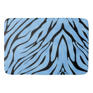 Streifenmuster des Zebras Badematte