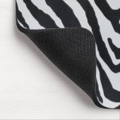 Streifenmuster des Zebras Mousepad (Ecke)