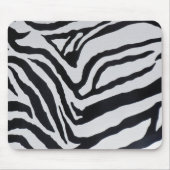 Streifenmuster des Zebras Mousepad (Vorne)