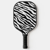 Streifenmuster des Zebras Pickleball Schläger (Vorderseite)
