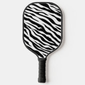 Streifenmuster des Zebras Pickleball Schläger (Rückseite)