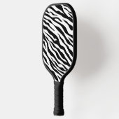 Streifenmuster des Zebras Pickleball Schläger (Links)