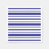 Streifenmuster-Design Serviette (Vorderseite)