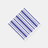 Streifenmuster-Design Serviette (Ecke)