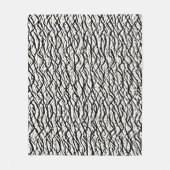 Streifenmuster Fleecedecke (Vorderseite)