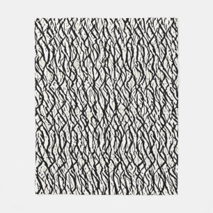 Streifenmuster Fleecedecke