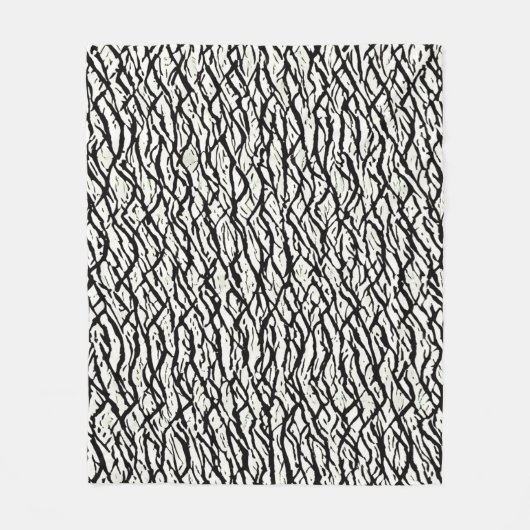 Streifenmuster Fleecedecke (Vorderseite)