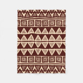 Streifenmuster Fleecedecke (Vorderseite)