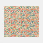 Streifenmuster Fleecedecke (Vorderseite (Horizontal))