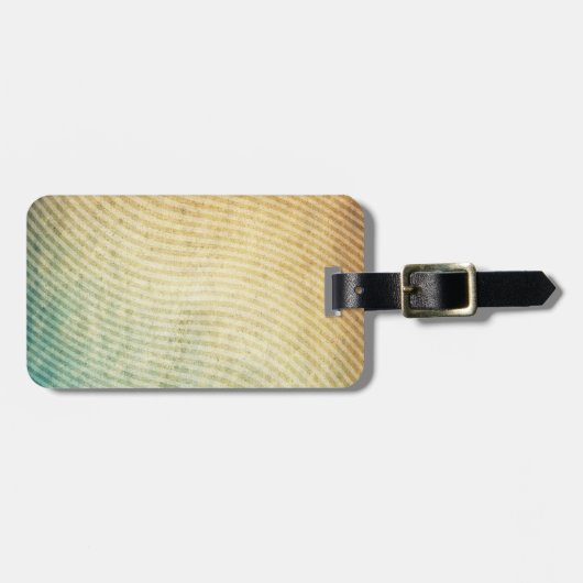 Streifenmuster Gepäckanhänger (Vorderseite horizontal)