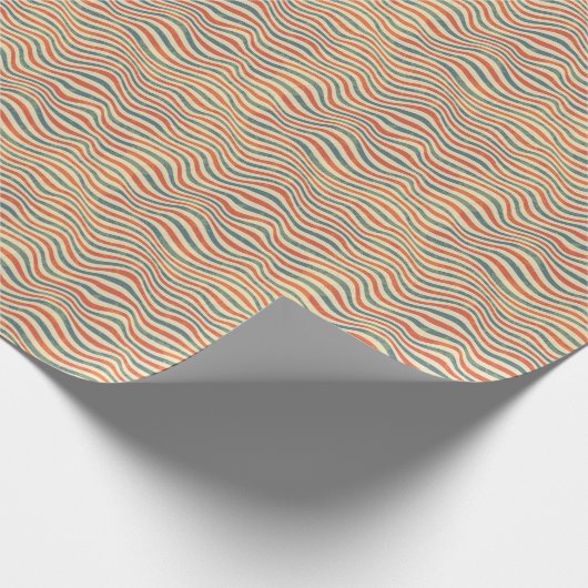 Streifenmuster Geschenkpapier (Ecke)