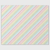 Streifenmuster Geschenkpapier (Flach)