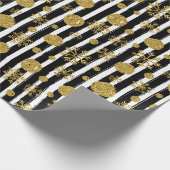 Streifenmuster Geschenkpapier (Ecke)