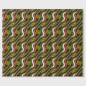 Streifenmuster  geschenkpapier (Flach)