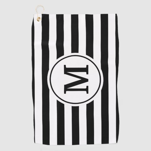 Streifenmuster Golfhandtuch (Vorderseite)