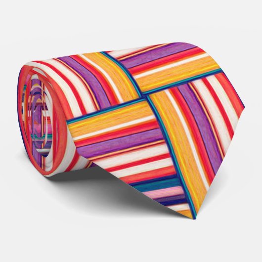 Streifenmuster | krawatte (Gerollt)