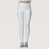 Streifenmuster Leggings (Vorderseite)