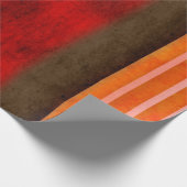 Streifenmuster Luxuswrapping Paper Geschenkpapier (Ecke)
