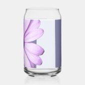 Streifenmuster mit lila Molsen Dosenglas (Rückseite)