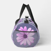 Streifenmuster mit lila Molsen Duffle Bag (Rechts)