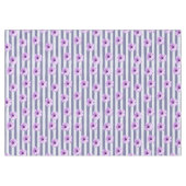 Streifenmuster mit lila Molsen Tischdecke (Vorderseite (Horizontal))