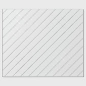 Streifenmuster mit weißem Hintergrund Geschenkpapier (Flach)