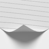Streifenmuster mit weißem Hintergrund Geschenkpapier (Ecke)