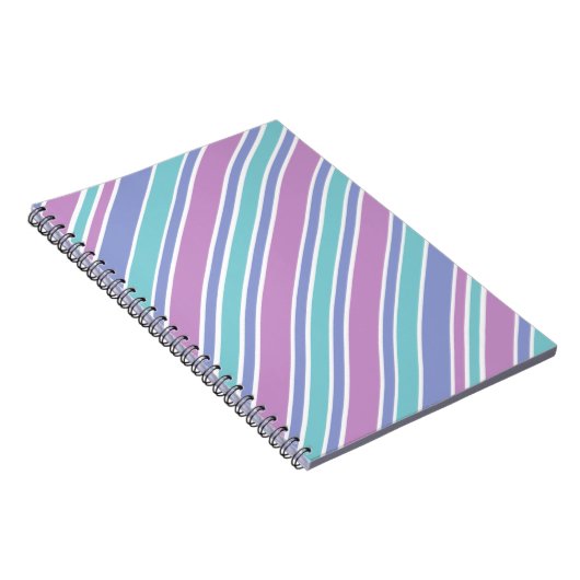 Streifenmuster Notizblock (Rechte Seite)