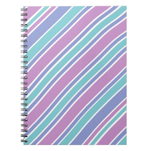 Streifenmuster Notizblock (Vorderseite)