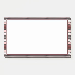 Streifenmuster Post-it Klebezettel