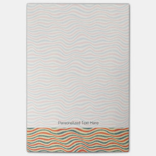 Streifenmuster Post-it Klebezettel