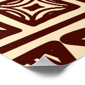 Streifenmuster Poster (Ecke)