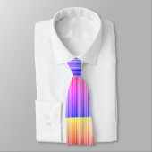 Streifenmuster regenbogenfarben krawatte (Gebunden)