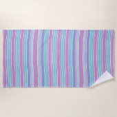 Streifenmuster Strandtuch (Vorderseite)
