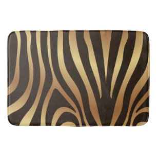 Streifenmuster vom Zebra Badematte