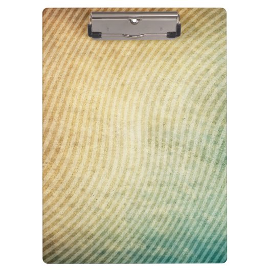 Streifenmusterhintergrund Klemmbrett (Vorderseite)