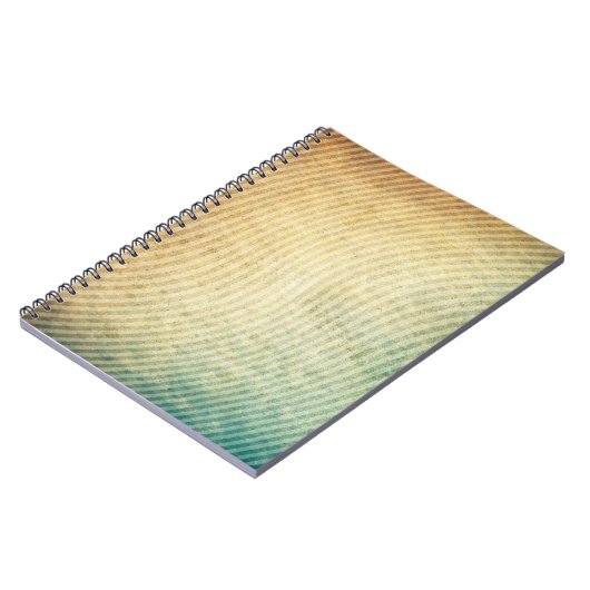 Streifenmusterhintergrund Notizblock (Linke Seite)