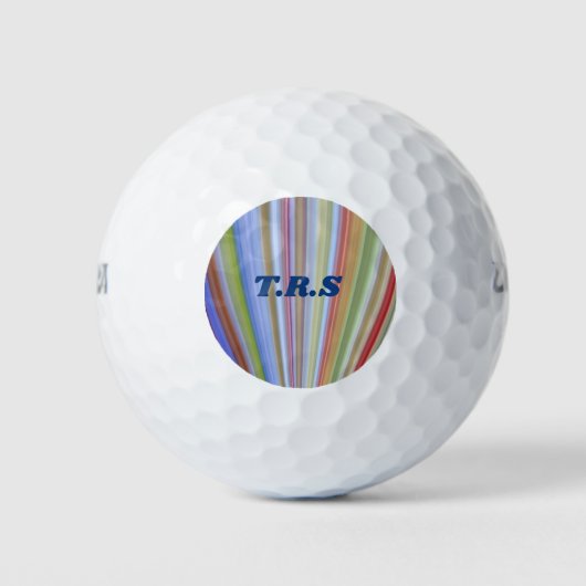 Streifenöffnung Golfball (Vorderseite)