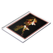 Streifenorchideen Notizblock (Linke Seite)