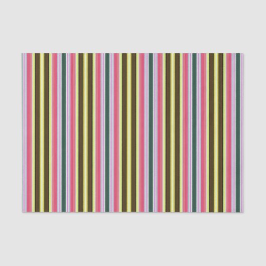 Streifenpapier Seidenpapier (Vorderseite)