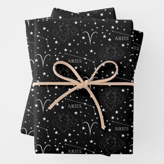 Streifenpapier Set 3 Geschenkpapier Set (Beispiel)