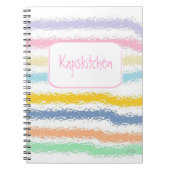 Streifenpasten SG-Notebook Notizblock (Vorderseite)