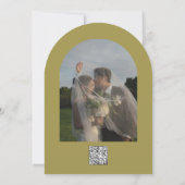 Streifenpflasterei Einladung (Rückseite)