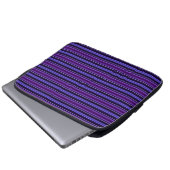 Streifenpolizei Laptopschutzhülle (Vorne Knopf)