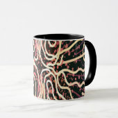 Streifenstruktur Tasse (VorderseiteRechts)