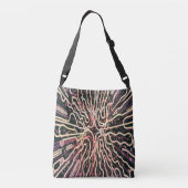 Streifenstruktur Tragetaschen Mit Langen Trägern (Rückseite)