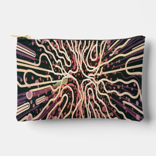 Streifenstruktur Zubehörtasche (Vorderseite)