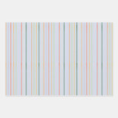 Streifenverpackung Geschenkpapier Set (Vorderseite 2)